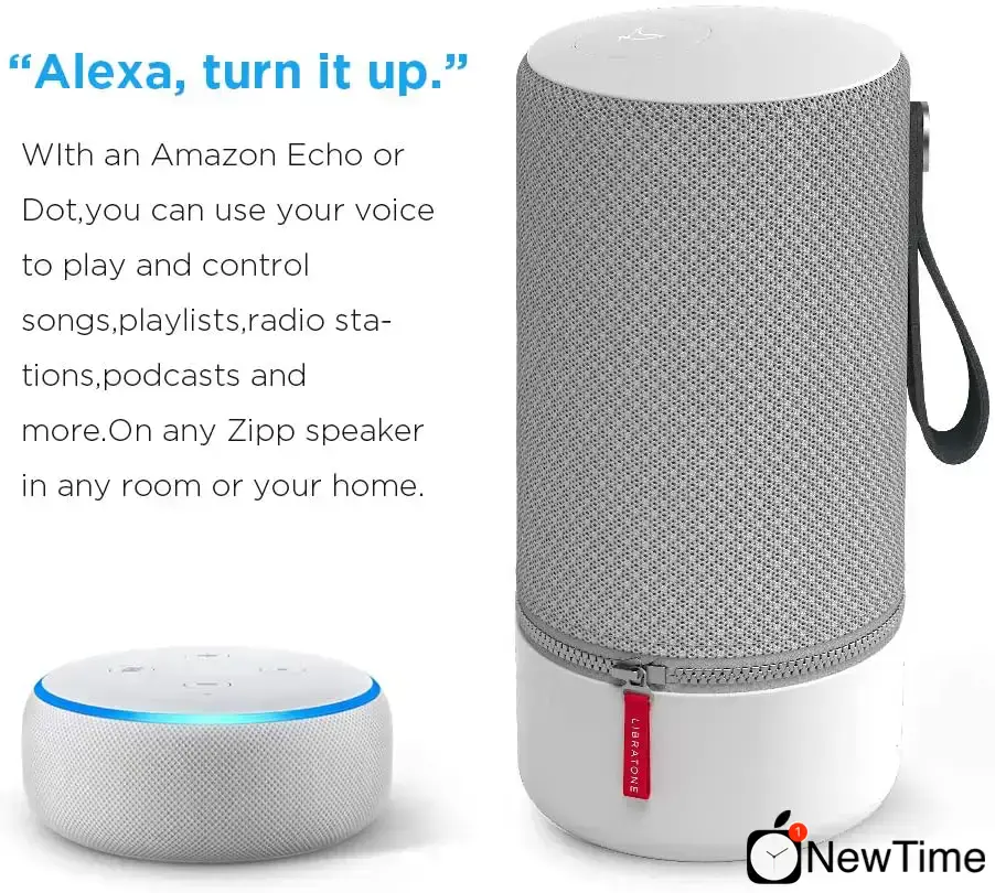 Колонка Libratone Zipp Wifi Bluetooth Smart Speaker - Nordic Black