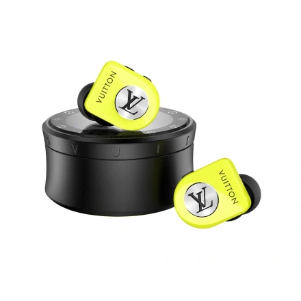 Наушники Louis Vuitton Horizon Wireless Earphones - Fluorescent Yellow (QAB140)