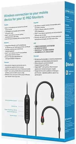 Навушники Sennheiser Bluetooth-модуль IE PRO Wireless BT Connector (508943)