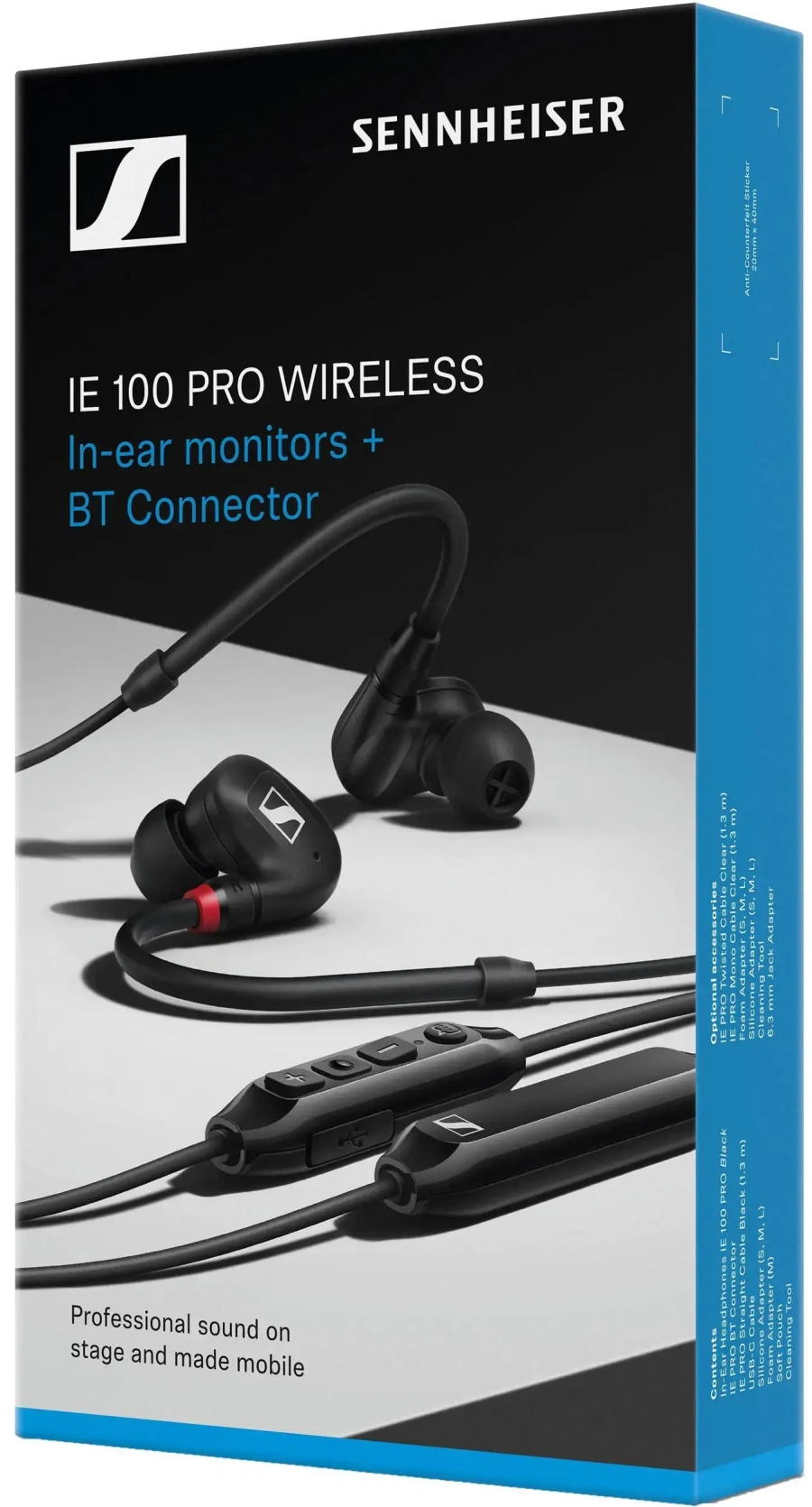 Наушники Sennheiser IE 100 PRO Wireless Black (509171)