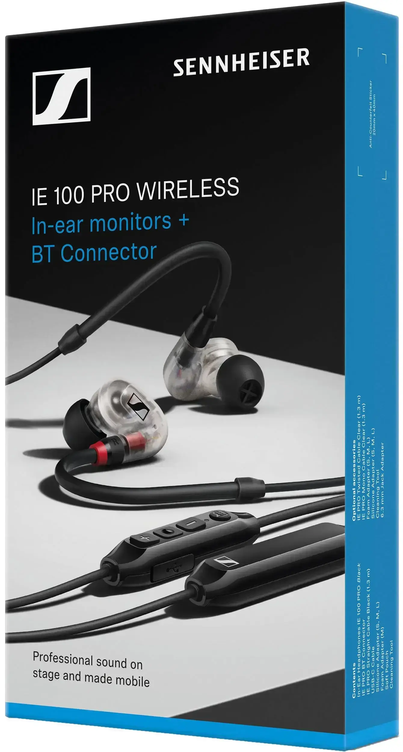 Навушники Sennheiser IE 100 PRO Wireless Clear (509172)