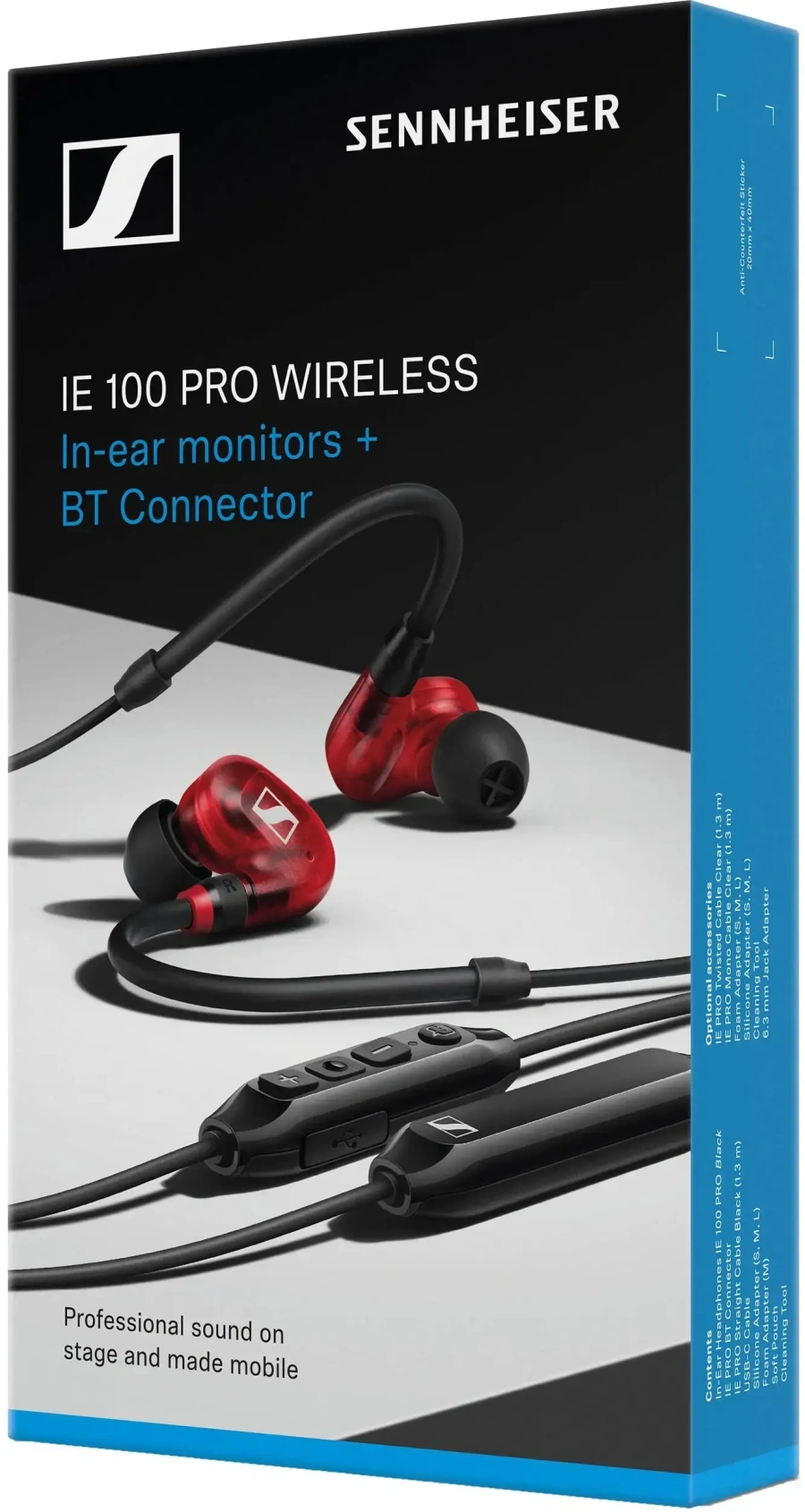 Наушники Sennheiser IE 100 PRO Wireless Red (509173)