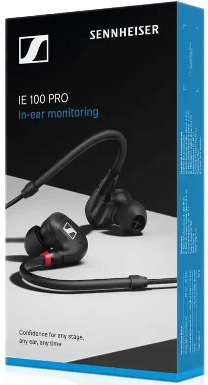 Навушники Sennheiser IE 100 PRO Black (508940)
