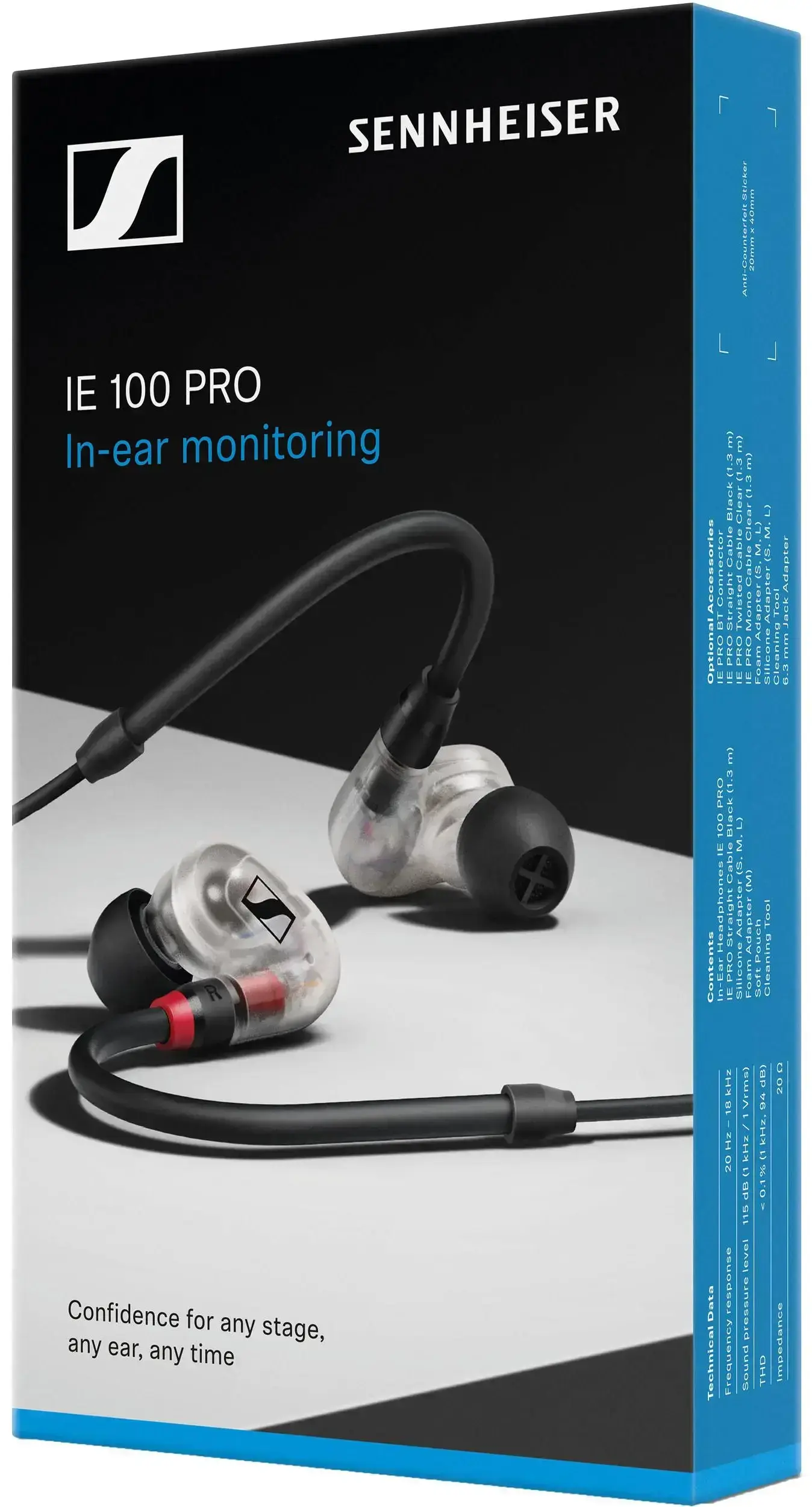 Навушники Sennheiser IE 100 PRO Clear (508941)