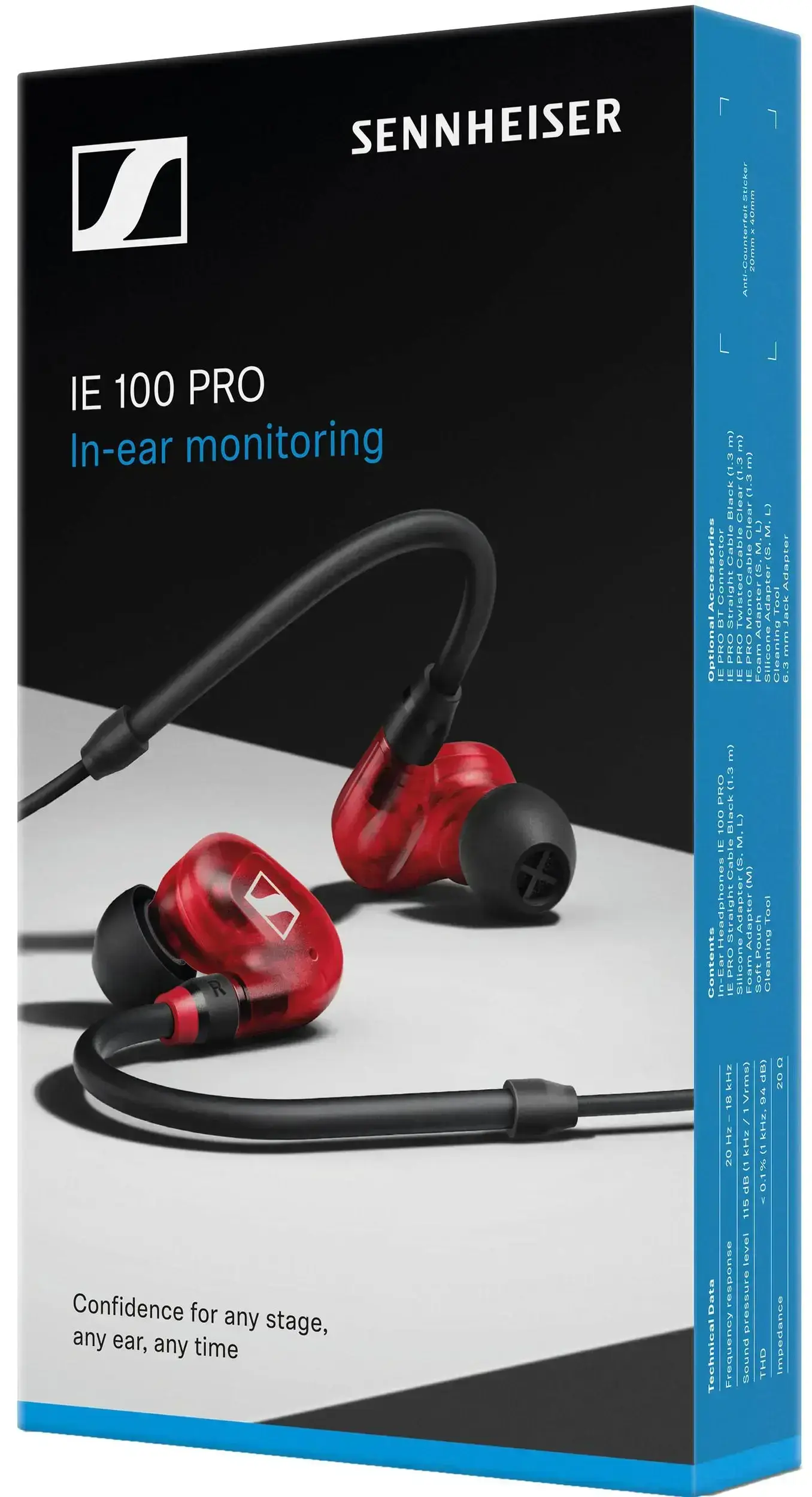 Навушники Sennheiser IE 100 PRO Red (508942)