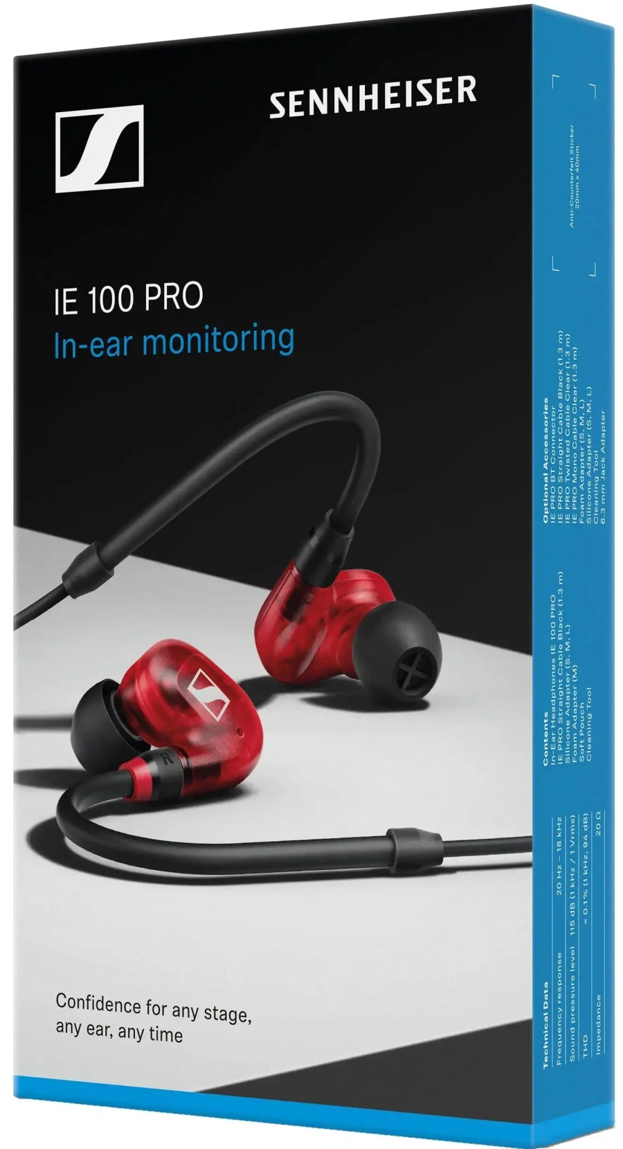Наушники Sennheiser IE 100 PRO Red (508942)