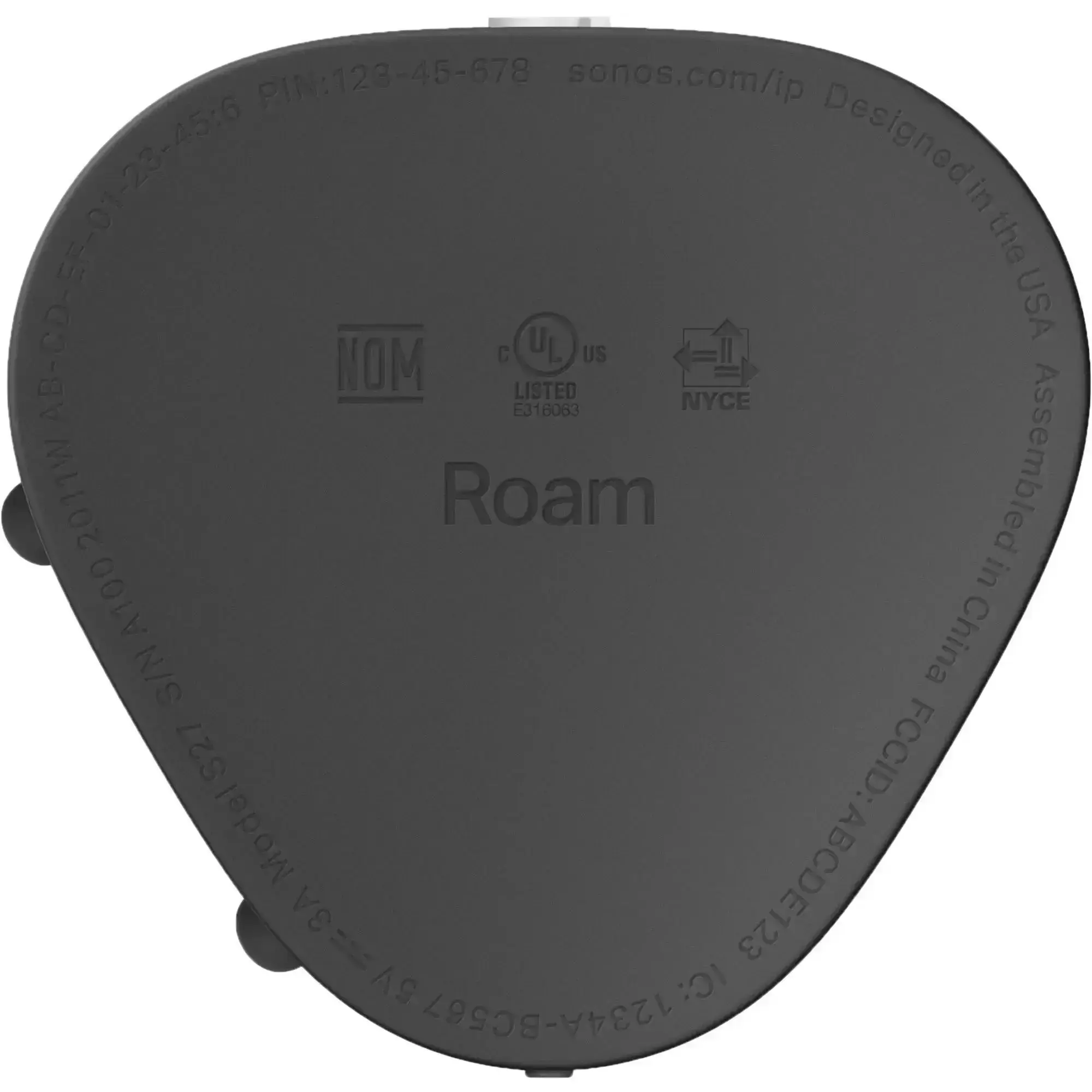 Портативная колонка Sonos Roam Black (ROAM1R21BLK)