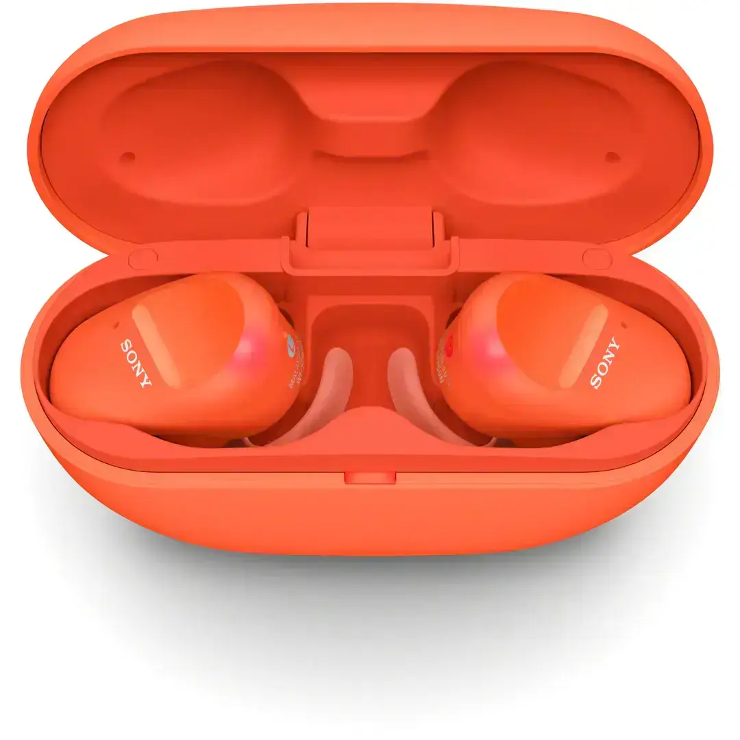 Наушники Sony WF-SP800N Orange