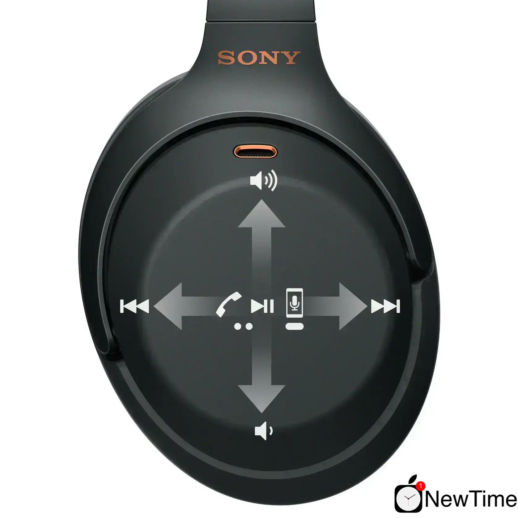 Наушники Sony Noise Cancelling Headphones Silver (WH-1000XM3G)