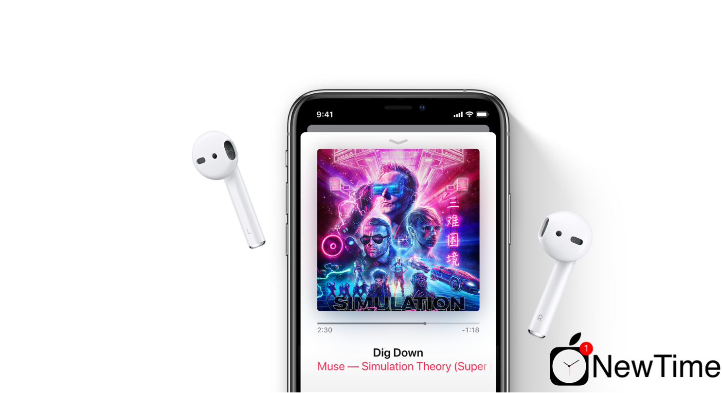 Наушники Apple AirPods 2 with Wireless Charging Case (MRXJ2)