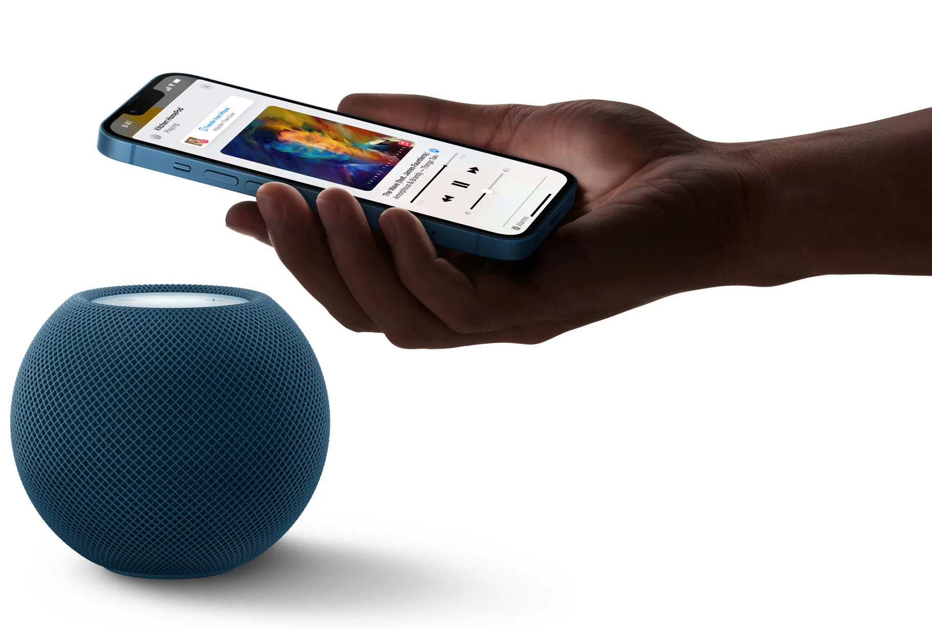 ВИТРИННАЯ Колонка Apple HomePod mini Yellow (MJ2E3) US вилка - Состояние: идеальный | Комплектация: полный | Гарантия: 3 мес.