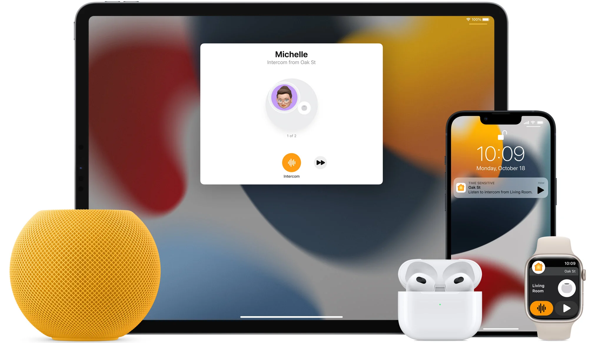 ВИТРИННАЯ Колонка Apple HomePod mini Yellow (MJ2E3) US вилка - Состояние: идеальный | Комплектация: полный | Гарантия: 3 мес.