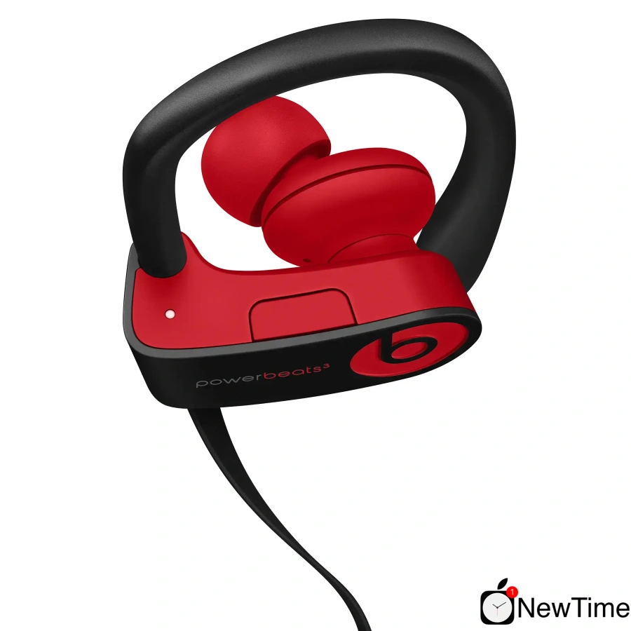 Навушники Beats Powerbeats3 Wireless Earphones - The Beats Decade Collection - Defiant Black-Red (MRQ92)