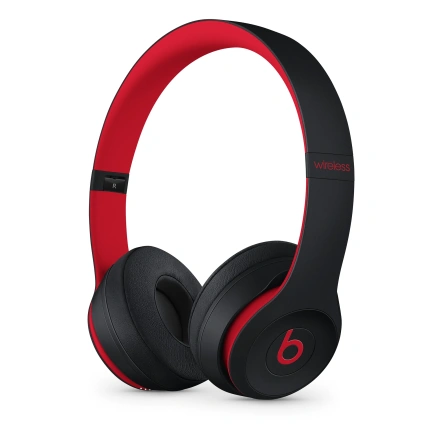Наушники Beats Solo3 Wireless On-Ear Headphones - The Beats Decade Collection - Defiant Black-Red (MRQC2)