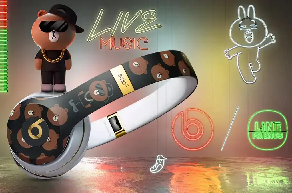 Наушники Beats Solo3 Wireless On-Ear Headphones - Line Friends (MQ4D2)