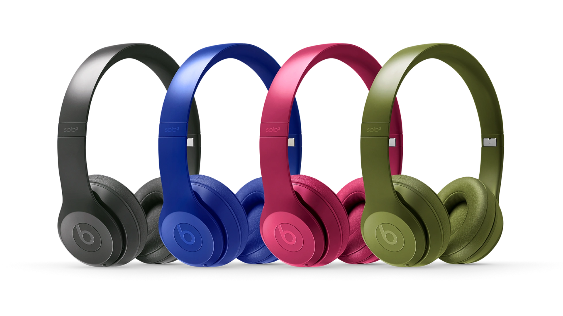 Beats Solo3 Wireless On Ear Headphones Neighbourhood Collection Asphalt Grey MPXH2 NewTime