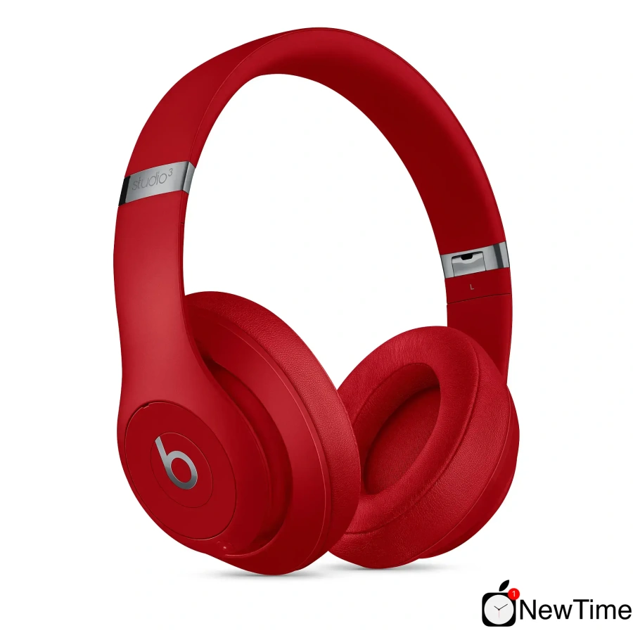 Наушники Beats Studio3 Wireless Over-Ear Headphones - Red (MX412, MQD02)