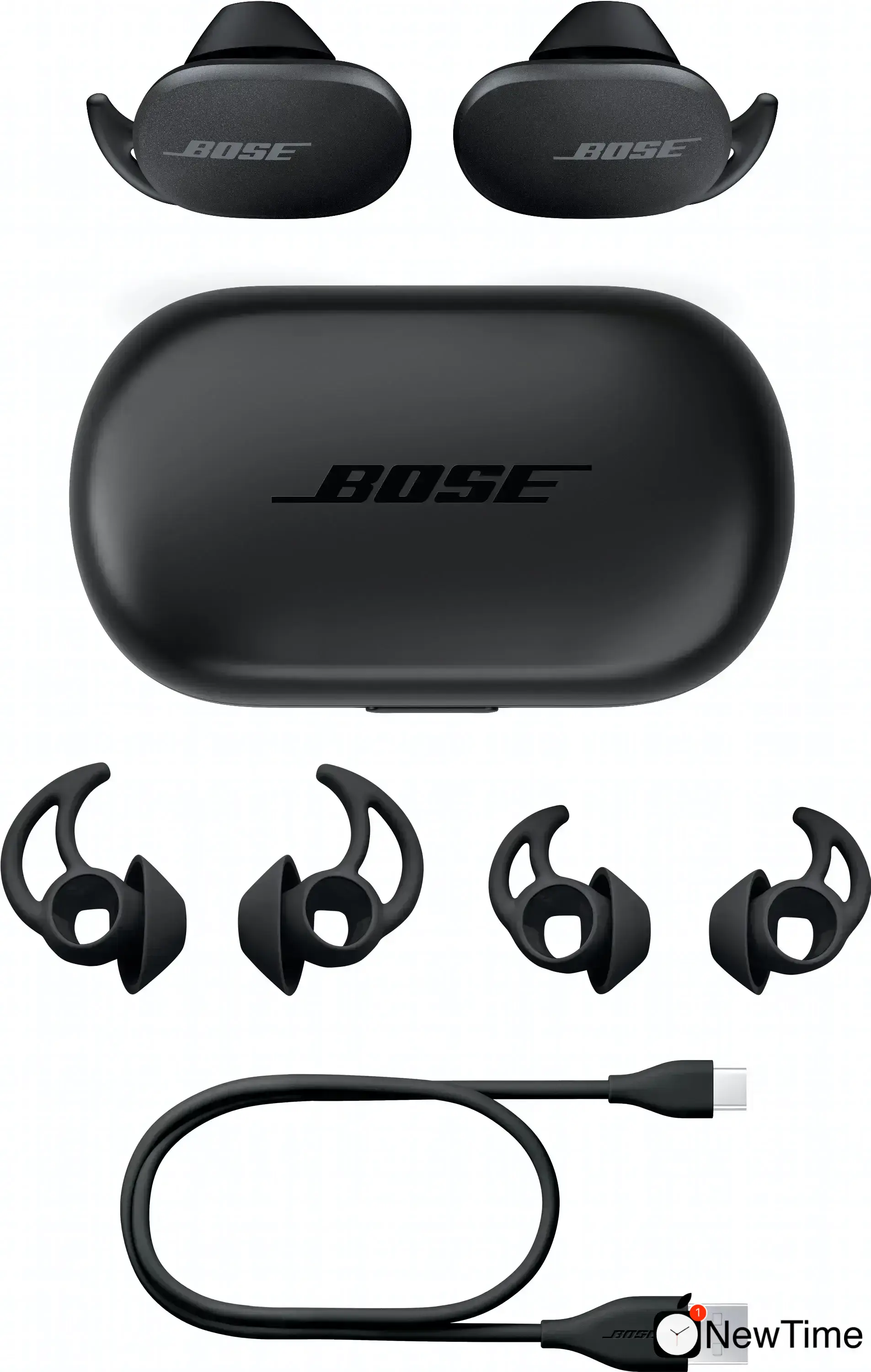 Навушники Bose QuietComfort Earbuds Triple Black 831262-0010
