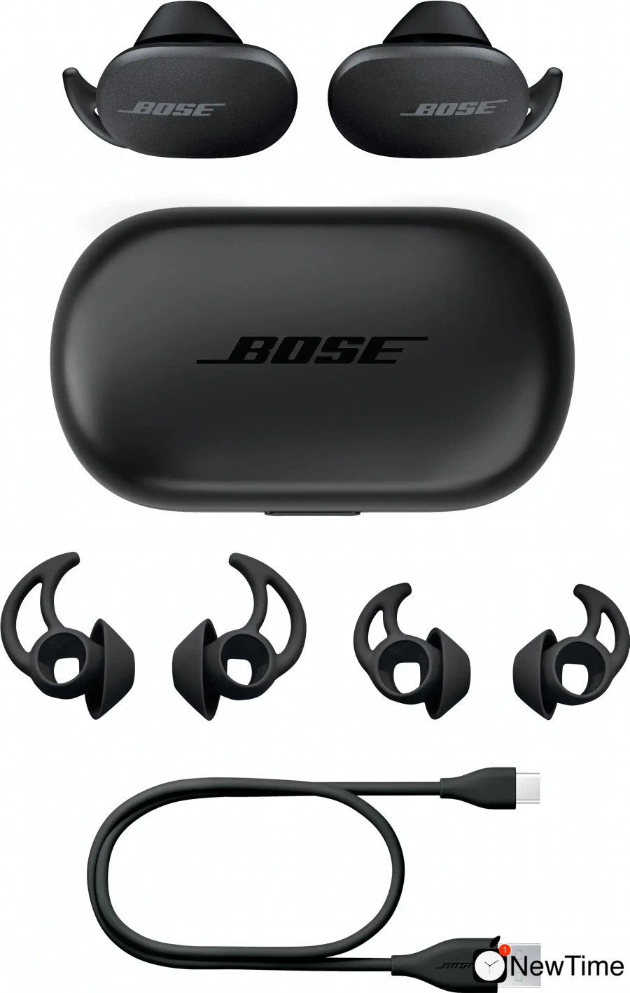 Наушники Bose QuietComfort Earbuds Triple Black 831262-0010
