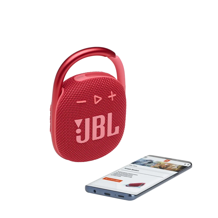 Колонка JBL Clip 4 - Red (JBLCLIP4RED)