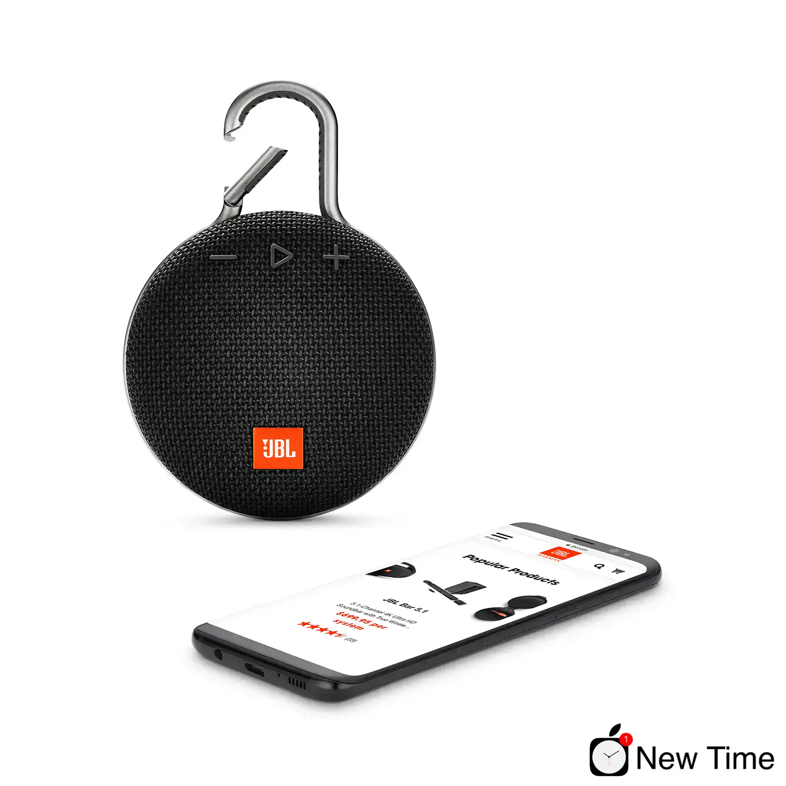 Колонка JBL CLIP 3 Midnight Black (CLIP3BLK)