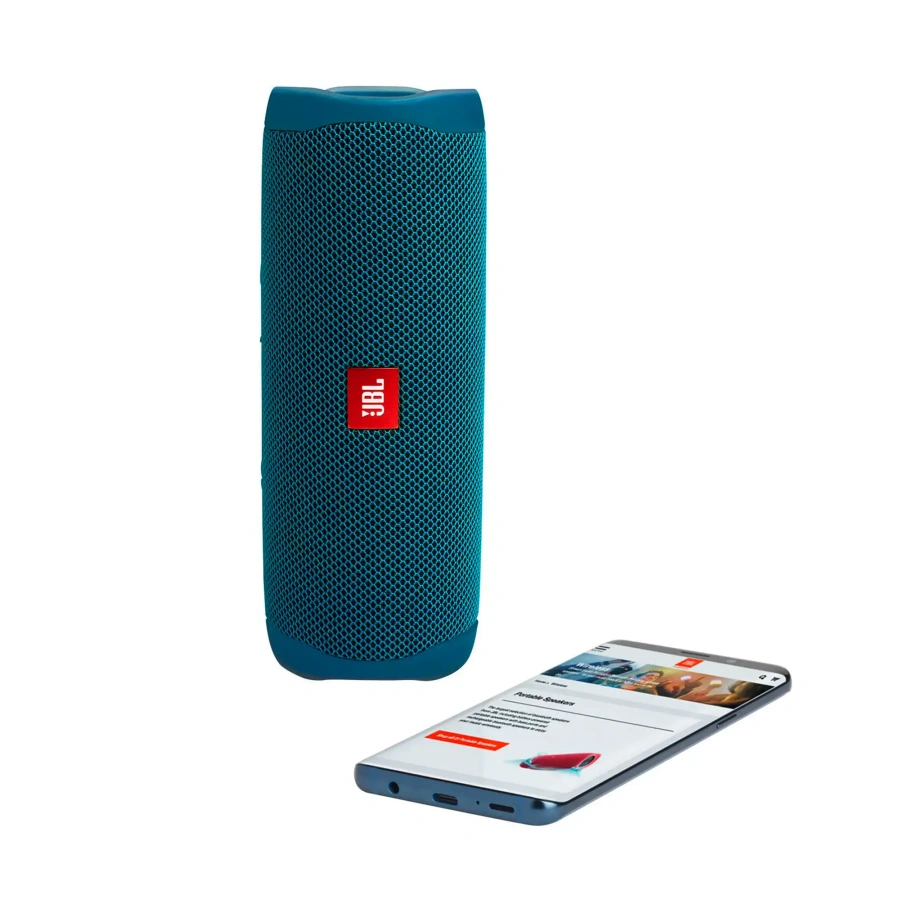 Колонка JBL Flip 5 Eco Edition Ocean Blue (JBLFLIP5ECOBLU)