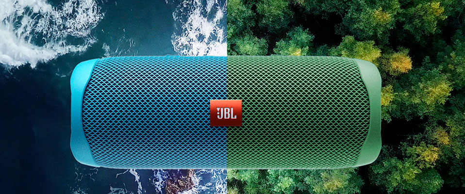 Колонка JBL Flip 5 Eco Edition Ocean Blue (JBLFLIP5ECOBLU)