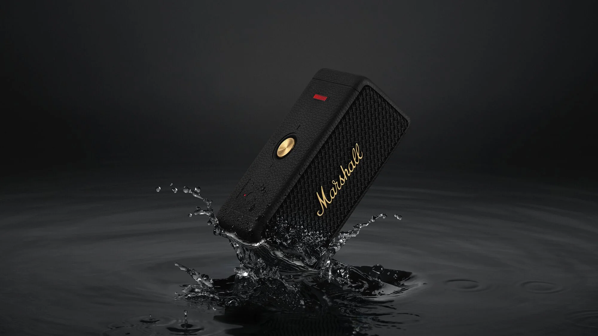 Колонка Marshall Emberton II Black and Brass (1006234)