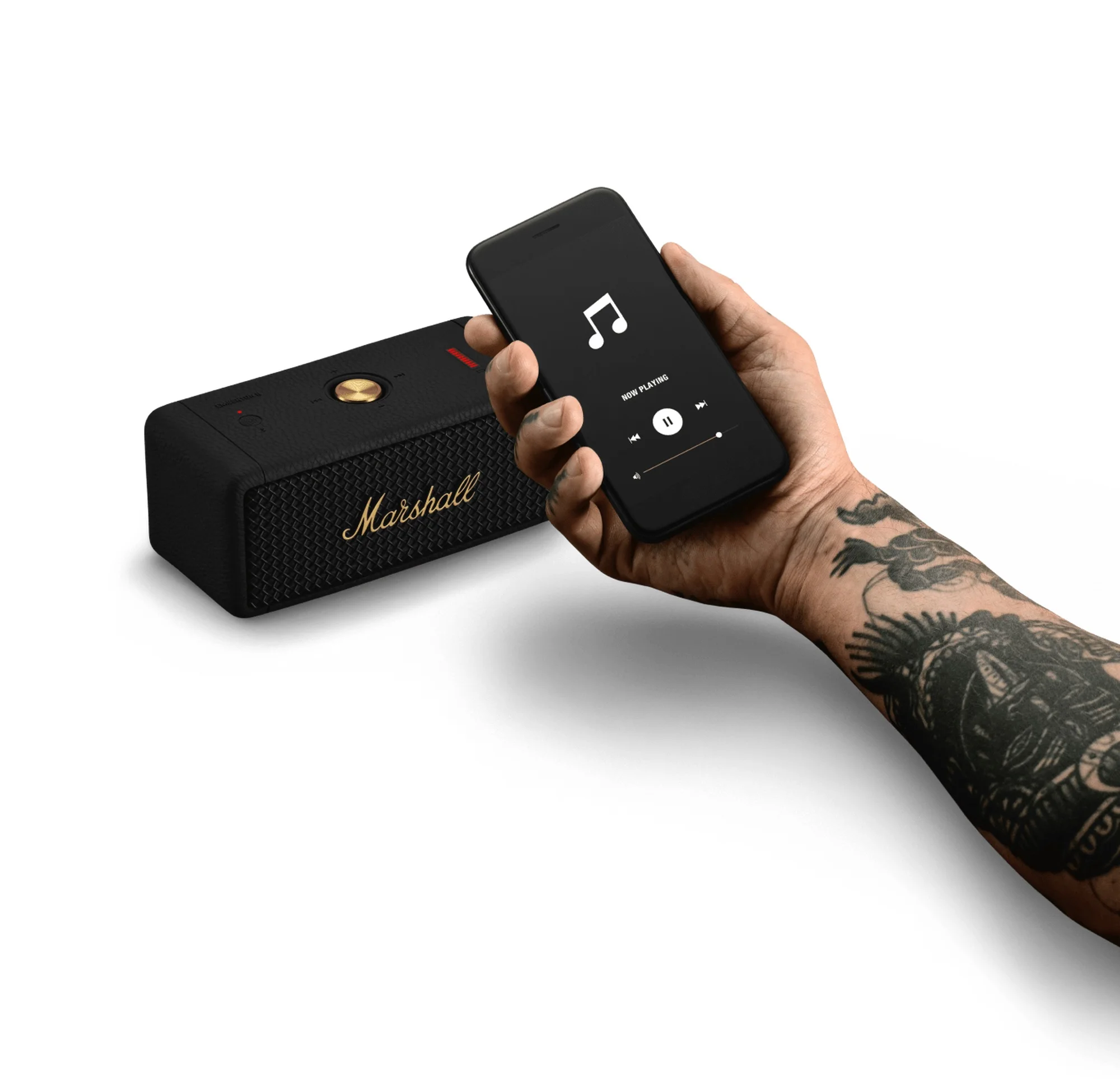 Колонка Marshall Emberton II Black and Brass (1006234)
