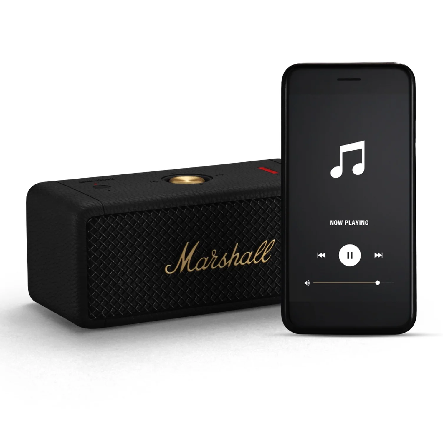 Колонка Marshall Emberton II Black and Brass (1006234)