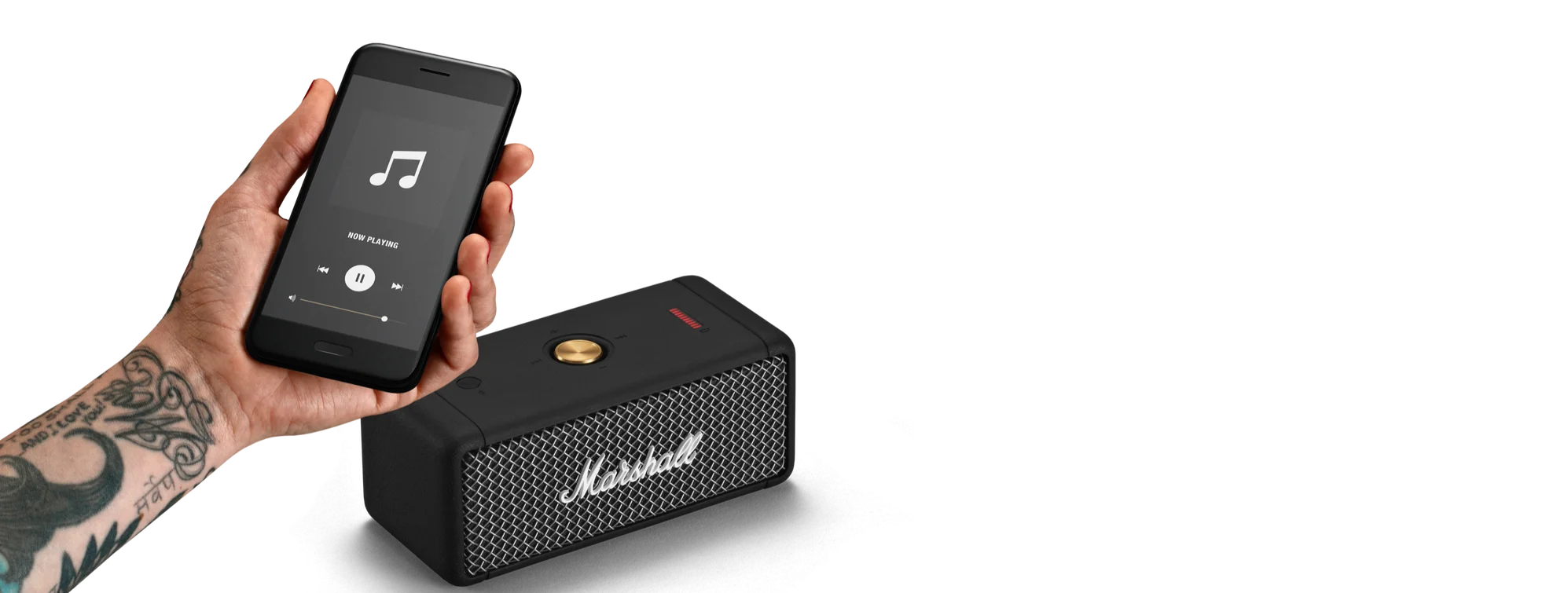 Колонка Marshall Emberton Black (1001908)