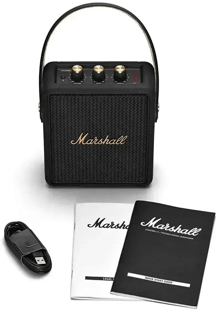 Колонка Marshall Stockwell II Black and Brass (1005544)