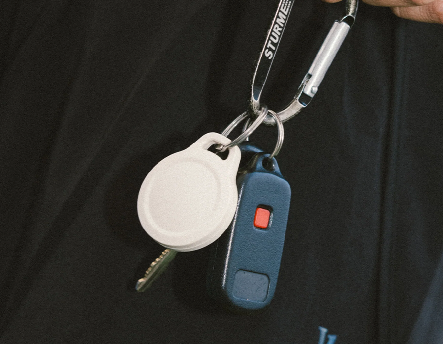 Чехол-брелок для AirTag NOMAD Rugged Keychain - Tidal (NM009483858)