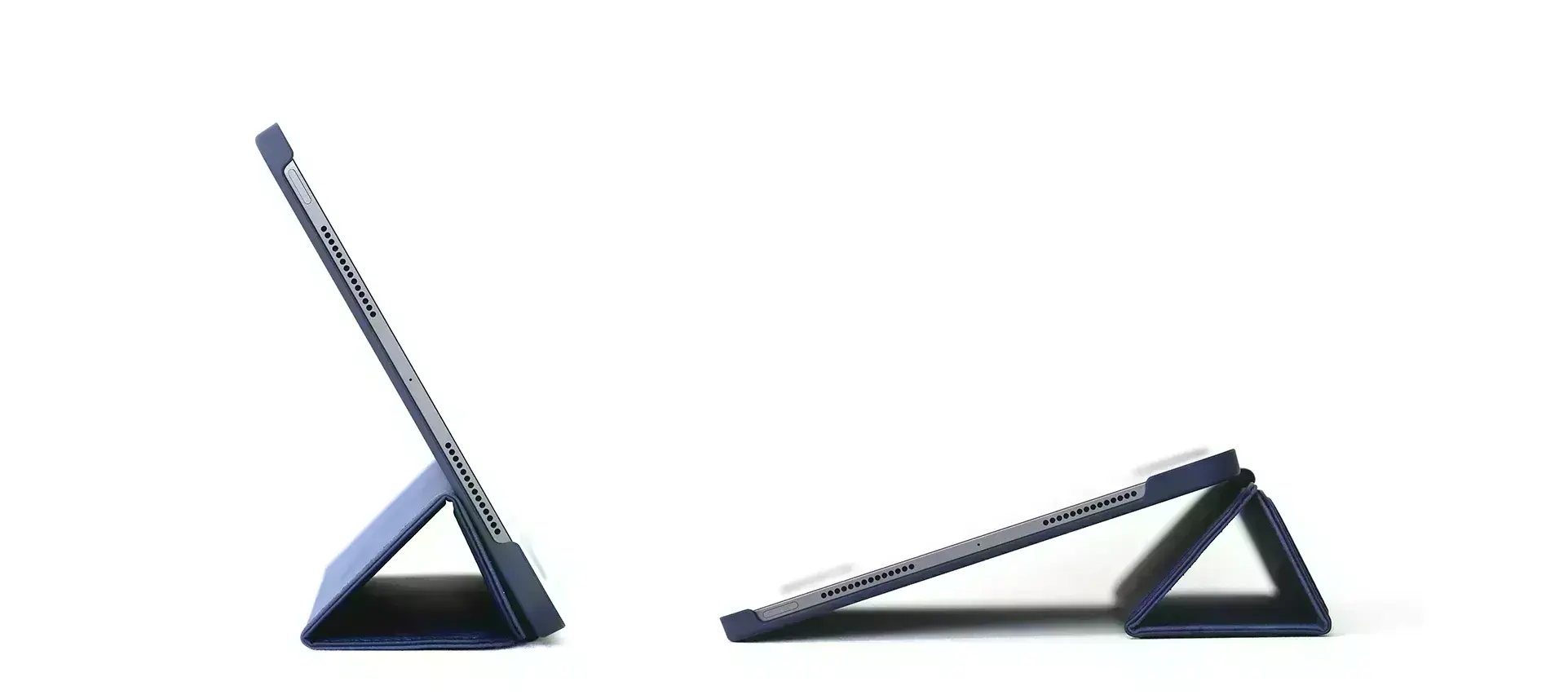 Чохол Textured Silicone Slim Case для iPad Pro в кольорі Charcoal, різні кути для перегляду та роботи