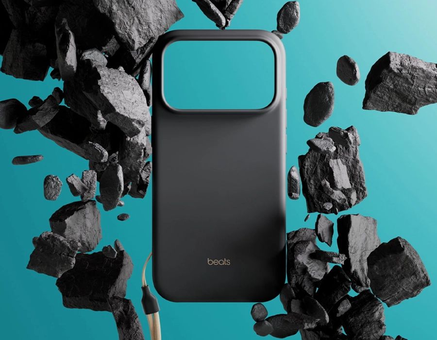 Чохол для iPhone 17 Beats Kickstand Case with MagSafe and Camera Control - Lime Stone (MGTL4)