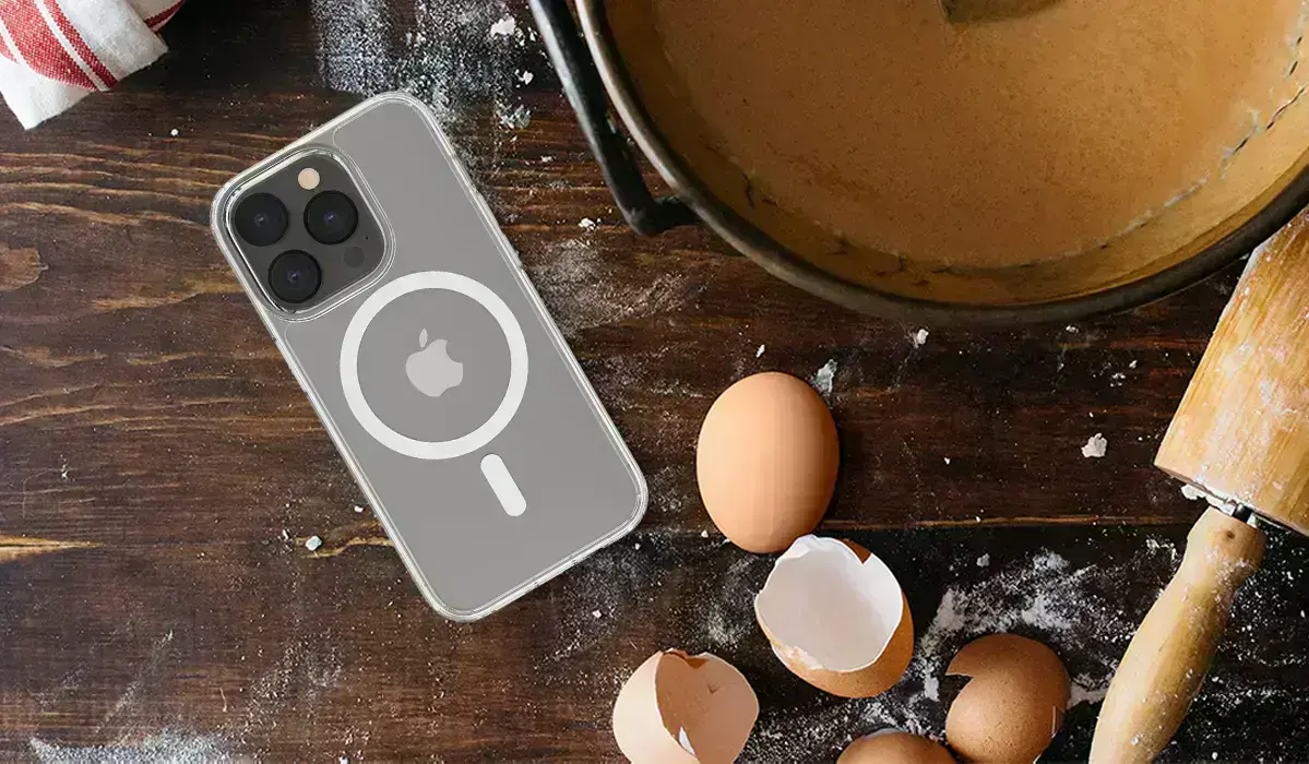 Чехол Belkin SheerForce MagSafe Compatible Phone Case for iPhone 15 Pro Max - Transparent (MSA022btCL)