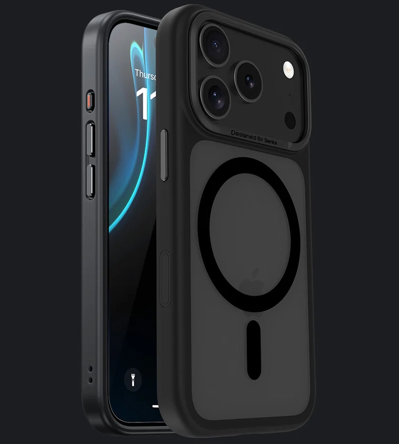 Чехол Benks Magnetic Mist Series для iPhone 17 Pro Max - Blue (13199)