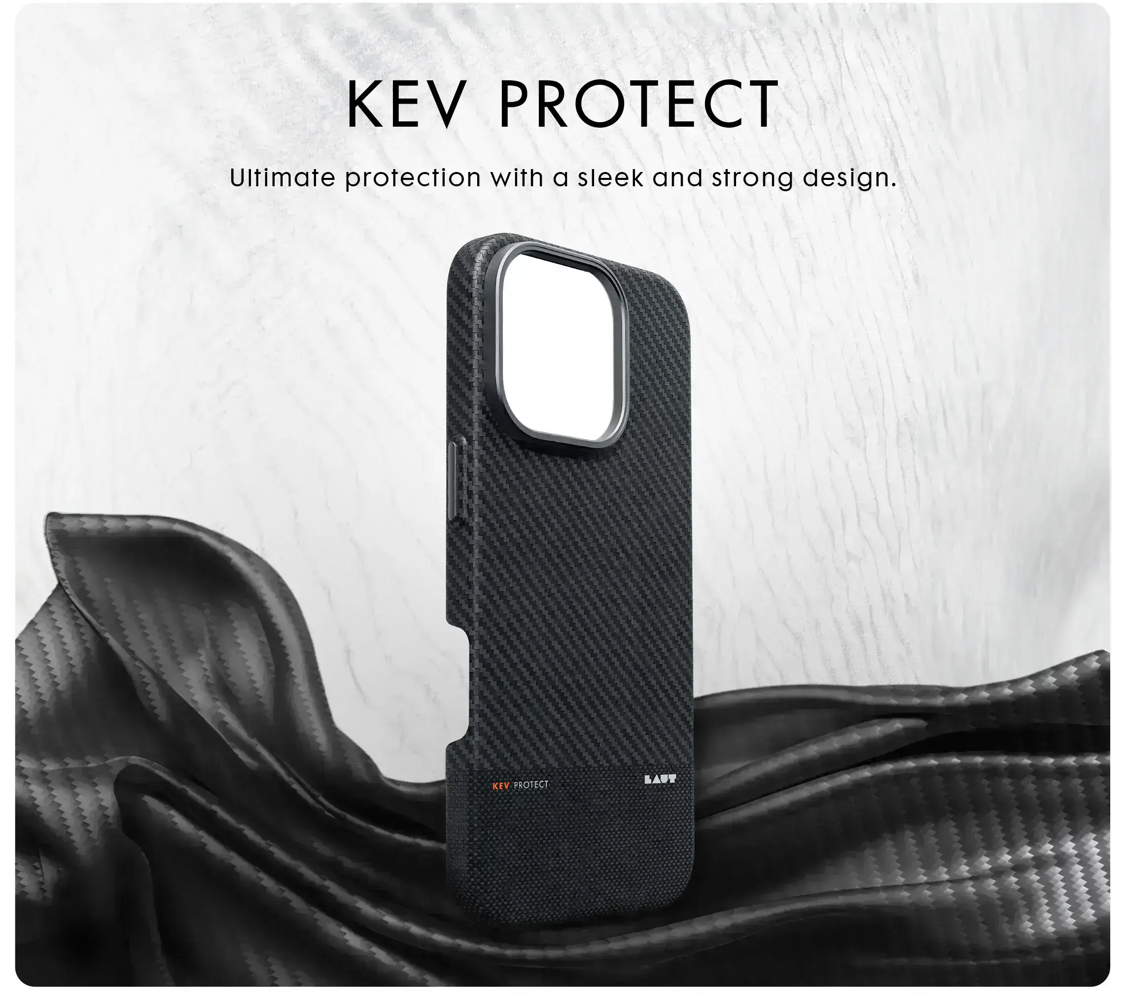 Чохол LAUT KEV PROTECT - вид спереду