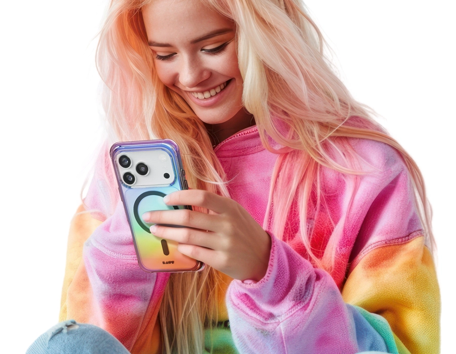 LAUT AERO HOLO для iPhone 17 — 360° воздушная защита