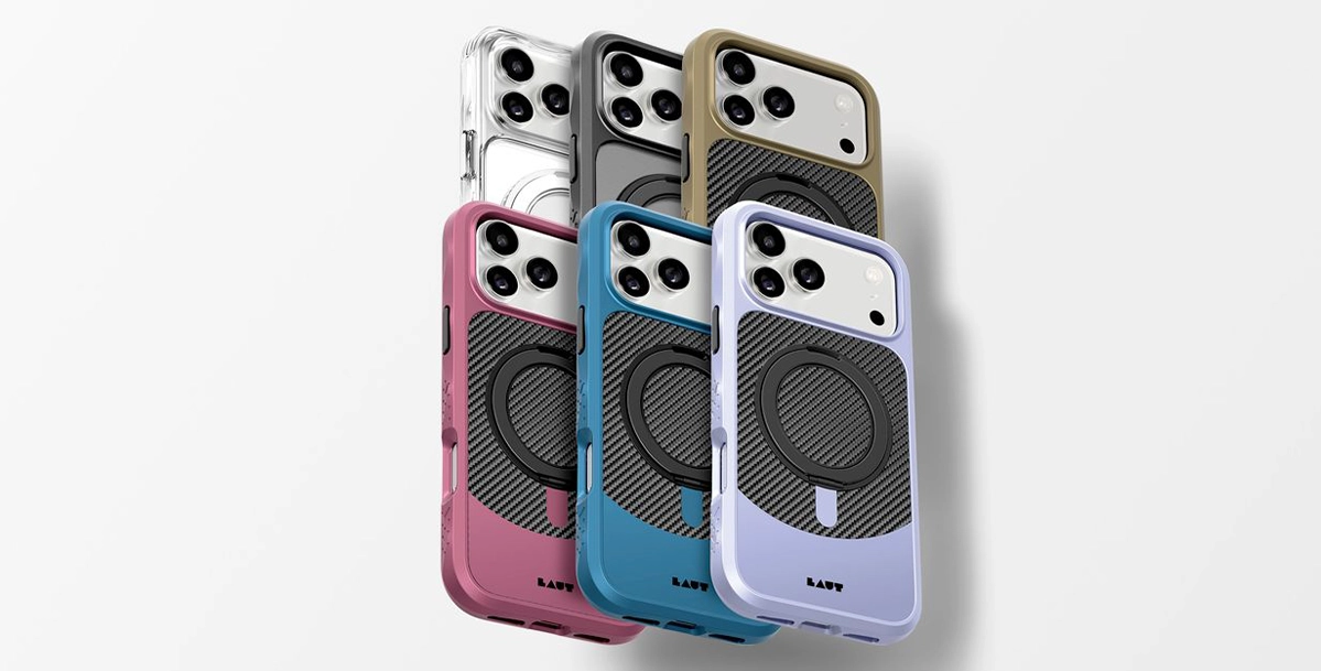 Чехол LAUT CARBON MATTER для iPhone 17 - общий вид