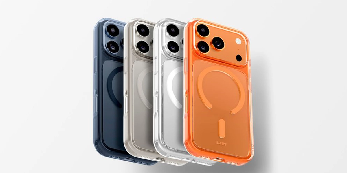 Чехол LAUT CRYSTAL FLURO для iPhone 17 — обзор дизайна с прозрачной задней панелью