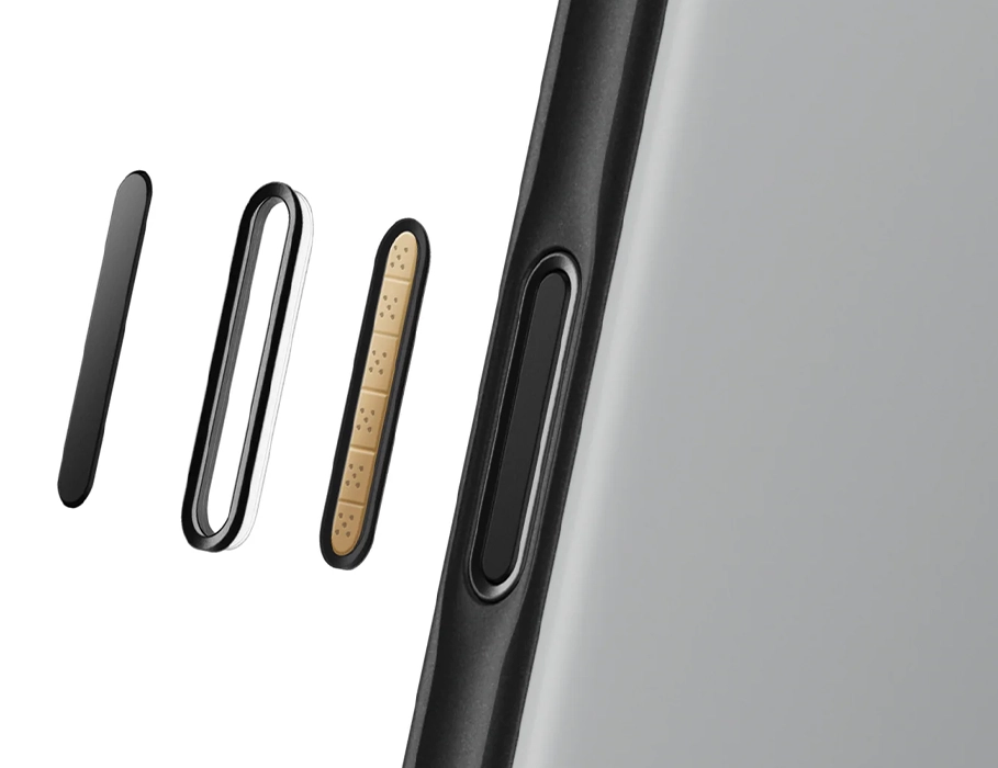 Nomad Modern Case – стеклянная кнопка управления камерой