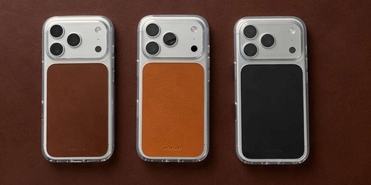Чохол Nomad Clear Horween Leather Case for iPhone 18 Pro/17 Pro - Black (NM017781858)