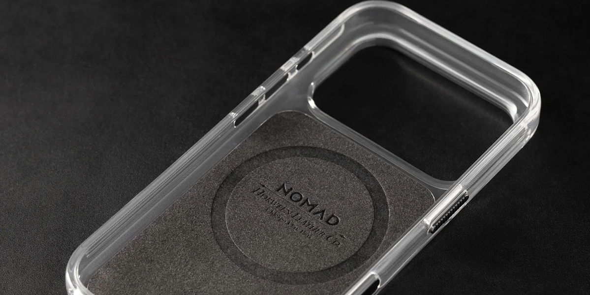 Чохол Nomad Clear Horween Leather Case for iPhone 18 Pro/17 Pro - Black (NM017781858)
