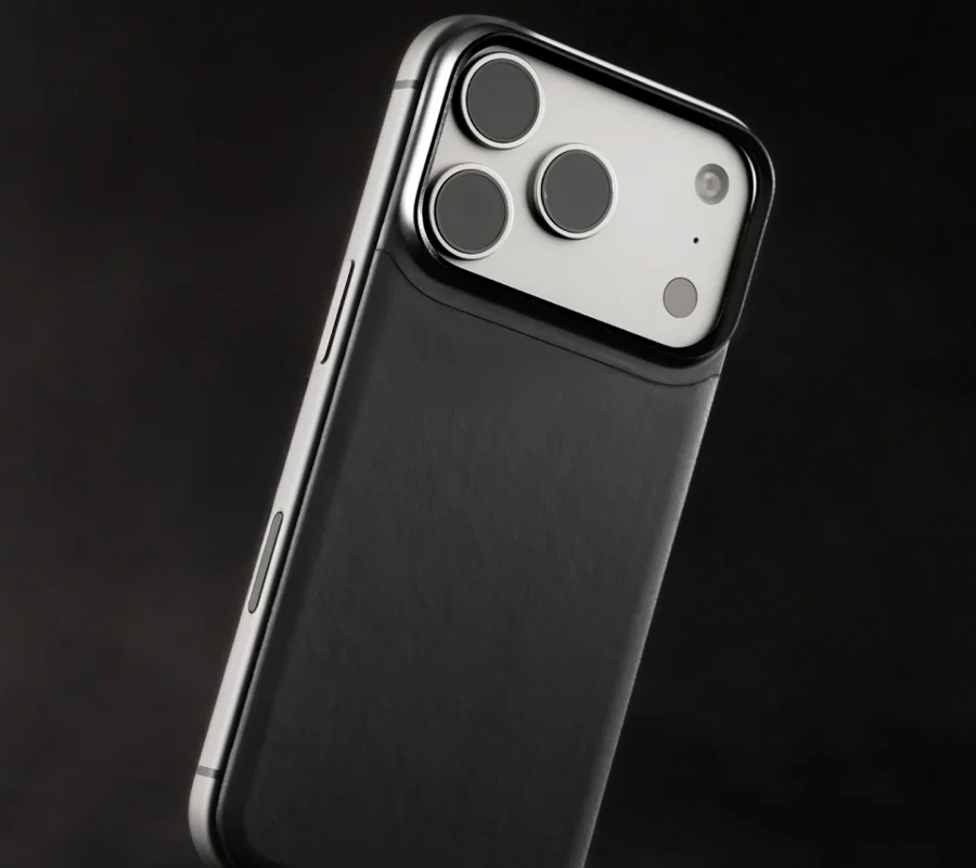 Чехол Nomad Magnetic Horween Leather Back Case for iPhone 18 Pro/17 Pro - Saddle (NM009414858)