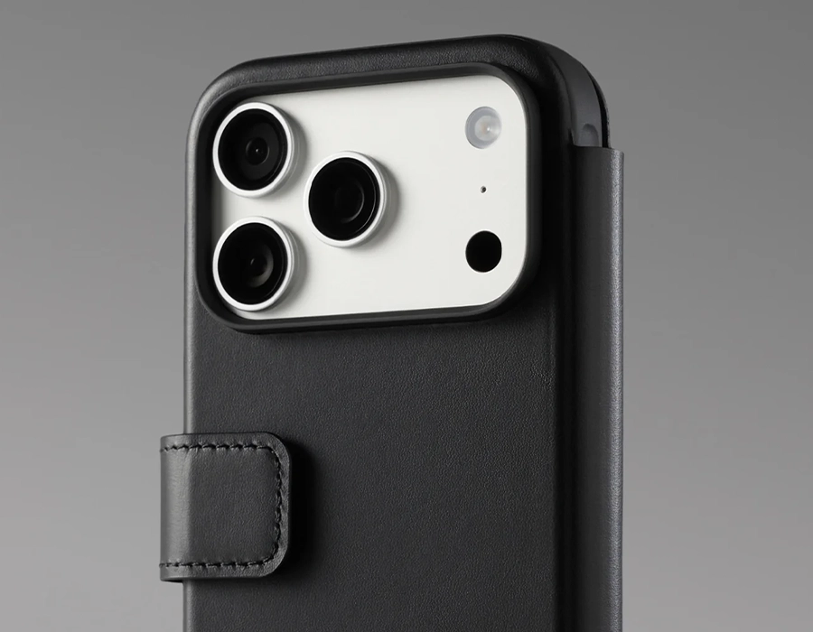 Чохол Nomad Modern Camino Leather Folio Case for iPhone 18 Pro/17 Pro - Black (NM009094858)