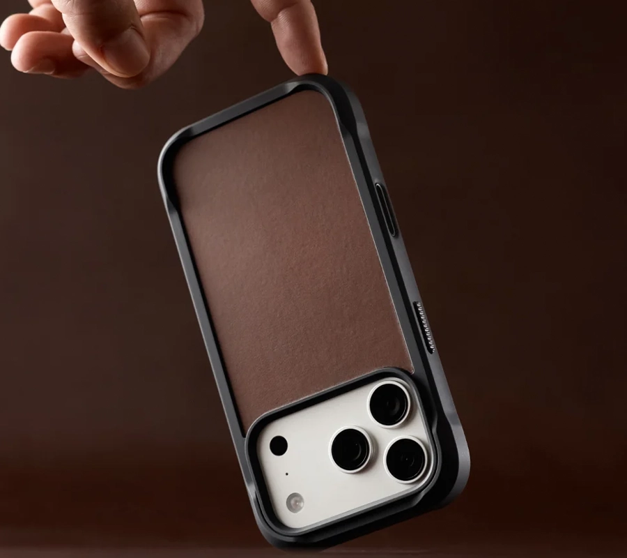 Чохол Nomad Rugged Horween Leather Case for iPhone 18 Pro Max/17 Pro Max - Rustic Brown (NM017934858)
