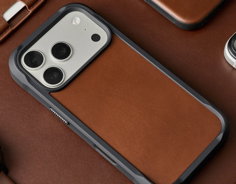Чохол Nomad Rugged Horween Leather Case for iPhone 18 Pro Max/17 Pro Max - Rustic Brown (NM017934858)