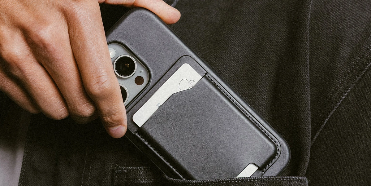Магнітний гаманець Nomad Camino Leather Mag Wallet with Find My - Black (NM011741858)