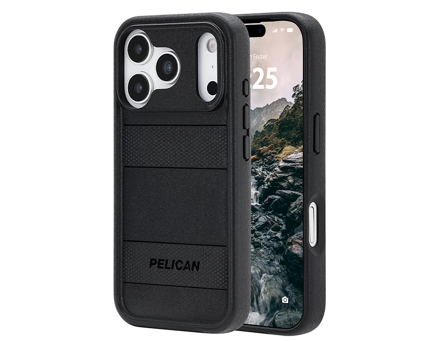 Чохол Pelican Protector для iPhone 17 Pro Max with MagSafe and Military-Grade Drop Protection - Black (PP057274)